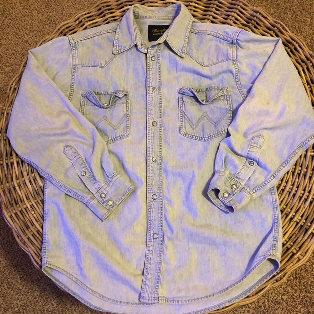 Chambray Button Down Shirt